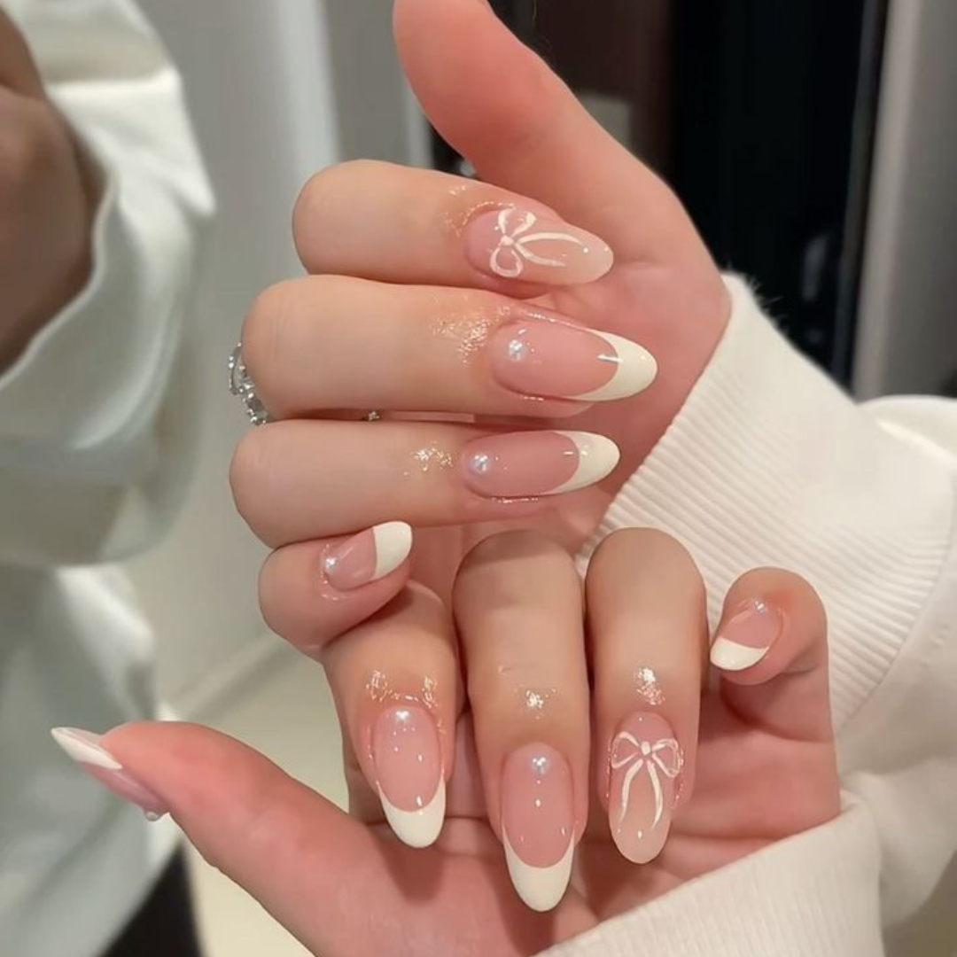 Gel Manicure w/ French Tip