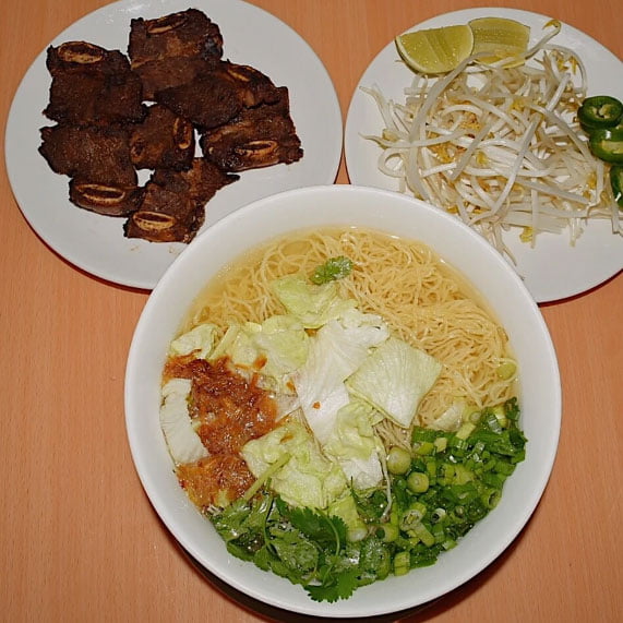N15. Egg Noodle Soup w Charbroiled Short Rib Beef N15. Egg Noodle Soup w Charbroiled Short Rib Beef